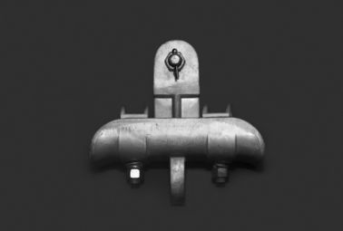 De zilveren Witte Hardware van de Kabelopschorting, Ontworpen Aangepast AluminiumKabelklemmen